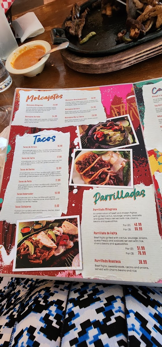 Menu El Callejón De Los Milagros-3